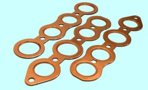 1934-53 Buick 8 cylinder 40, 50 series copper Intake and Exhaust Manifold Set